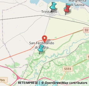 Mappa Via delle Mimose, 76017 San Ferdinando di Puglia BT, Italia (8.2725)