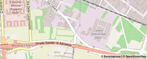 Mappa Barletta