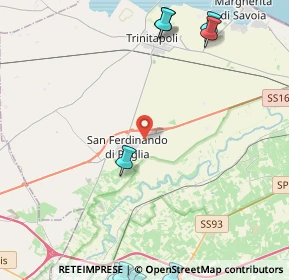 Mappa Via Barletta I traversa, 76017 San Ferdinando di Puglia BT, Italia (8.2855)