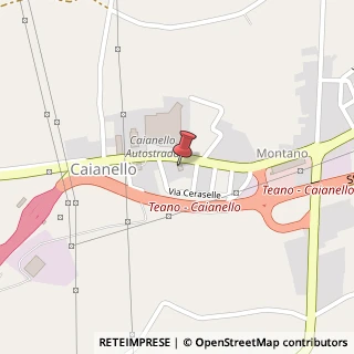 Mappa Via Ceraselle, 175, 81059 Caianello, Caserta (Campania)