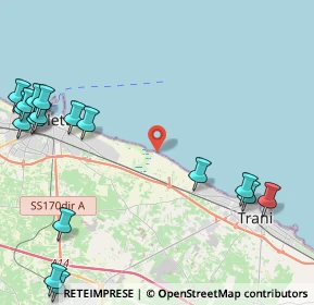 Mappa Viale Castello Svevo, 76125 Trani BT, Italia (6.58353)