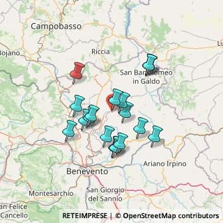 Mappa Via Bellavista, 82029 San Marco dei Cavoti BN, Italia (12.32056)