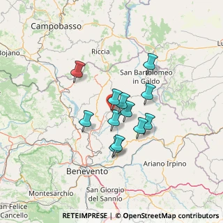 Mappa Via Bellavista, 82029 San Marco dei Cavoti BN, Italia (10.5225)