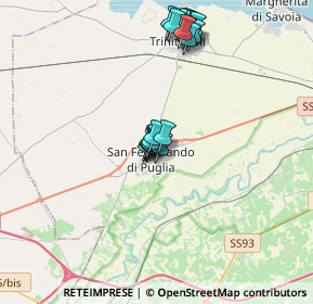 Mappa Via Ruggiero Grieco, 76017 San Ferdinando di Puglia BT, Italia (3.437)