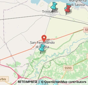 Mappa Via Ruggiero Grieco, 76017 San Ferdinando di Puglia BT, Italia (8.273)