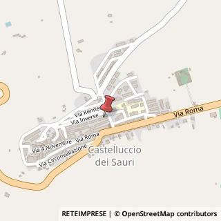 Mappa Via Ammiraglio Leone, 61, 71025 Castelluccio dei Sauri, Foggia (Puglia)