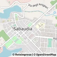 Kaart Sabaudia