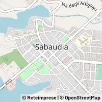 خريطة Sabaudia
