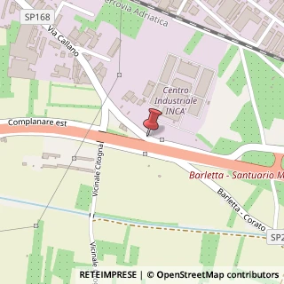 Mappa Via Callano, 163, 76121 Barletta, Barletta-Andria-Trani (Puglia)