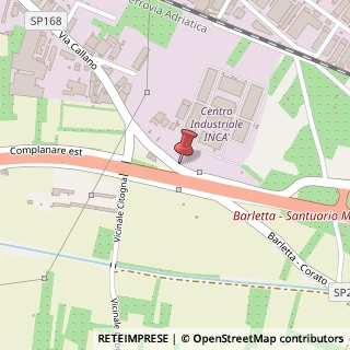 Mappa Via Callano, 161, 76121 Barletta, Barletta-Andria-Trani (Puglia)