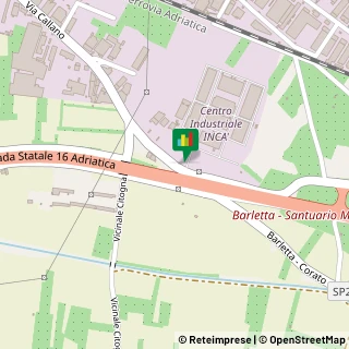 Mappa Via Callano, 161/163, 76121 Barletta, Barletta-Andria-Trani (Puglia)