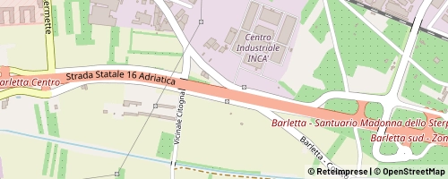 Mappa Barletta
