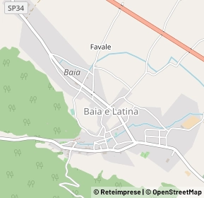 Mappa Via pietro nenni, 81010 Baia E Latina CE, Italia (0.40769)