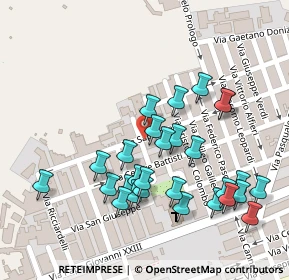 Mappa Via Concordia, 76017 San Ferdinando di Puglia BT, Italia (0.12143)