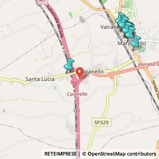 Mappa Via Casacelle, 81059 Caianello CE, Italia (1.66364)