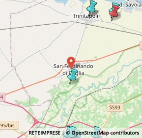 Mappa Via Cristoforo Colombo, 71046 San Ferdinando di Puglia BT, Italia (8.1235)