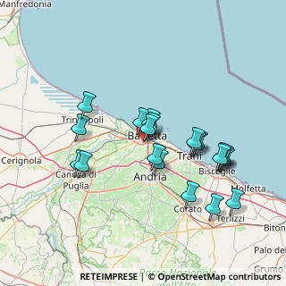 Mappa Via Generale Carlo Alberto della, 76121 Barletta BT, Italia (14.6925)