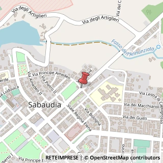 Mappa Piazza Toigo, 04016 Sabaudia, Latina (Lazio)