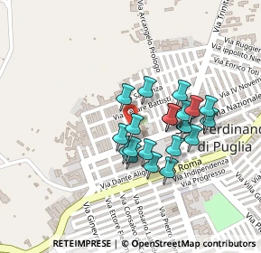 Mappa Via San Giuseppe, 76017 San Ferdinando di Puglia BT, Italia (0.184)