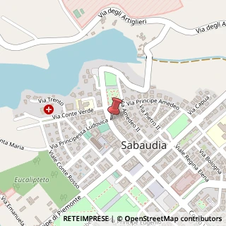 Mappa Corso Vittorio Emanuele III, 6, 04016 Sabaudia, Latina (Lazio)