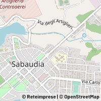 Mapa Sabaudia