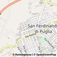 Kaart San Ferdinando di Puglia