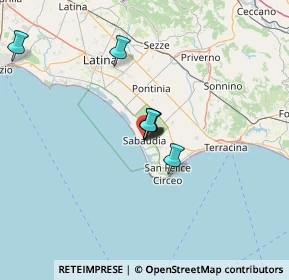 Mappa Corso Vittorio Emanuele II, 04016 Sabaudia LT, Italia (23.06667)