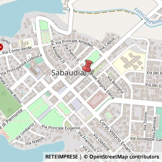 Mappa Corso Vittorio Emanuele II, 32, 04016 Sabaudia, Latina (Lazio)