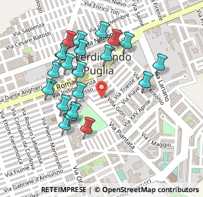 Mappa Via Trento, 76017 San Ferdinando di Puglia BT, Italia (0.2375)