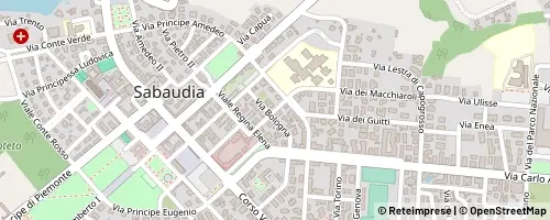 Mappa Sabaudia