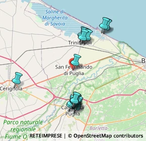 Mappa Via Indipendenza, 76017 San Ferdinando di Puglia BT, Italia (8.482)