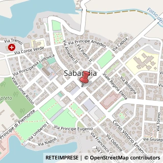 Mappa Corso vittorio emanuele iii 49, 04016 Sabaudia, Latina (Lazio)