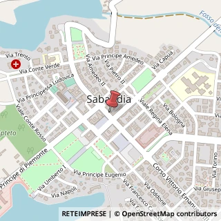 Mappa Corso Vittorio Emanuele III, 29, 04016 Sabaudia, Latina (Lazio)