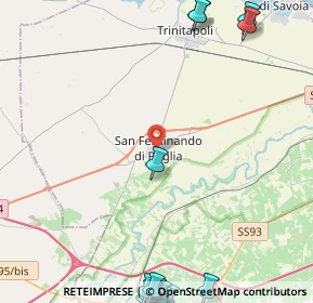 Mappa Via Isonzo, 76017 San Ferdinando di Puglia BT, Italia (7.9485)