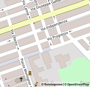 Mappa Via Isonzo, 76017 San Ferdinando di Puglia BT, Italia (0.08462)