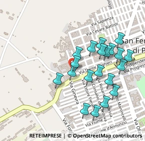 Mappa Via S. Cassano, 76017 San Ferdinando di Puglia BT, Italia (0.2455)