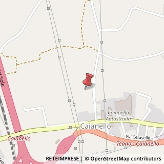 Mappa Via Ceraselle, 85, 81059 Caianello, Caserta (Campania)
