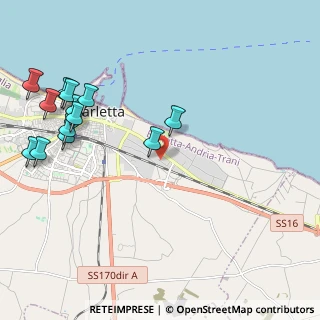 Mappa Via Dell'indistria, 76121 Barletta BT, Italia (2.76692)