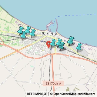Mappa Via Patalini, 76121 Barletta BT, Italia (1.82)