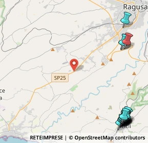 Mappa SP25, 97010 Ragusa RG, Italia (8.2835)