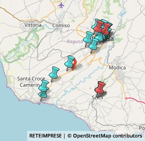 Mappa SP25, 97010 Ragusa RG, Italia (8.905)