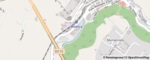 Mappa Modica