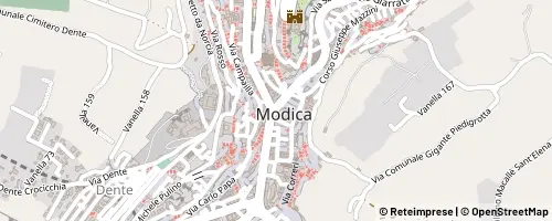 Mappa Modica