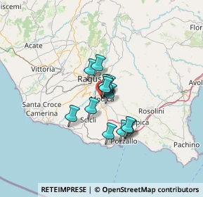 Mappa Vico Falco, 97015 Modica RG, Italia (8.45462)