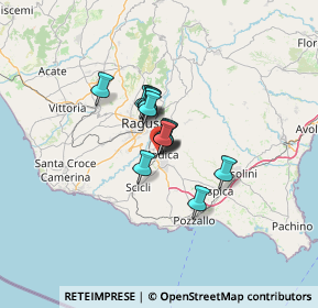 Mappa Vico Falco, 97015 Modica RG, Italia (7.62385)