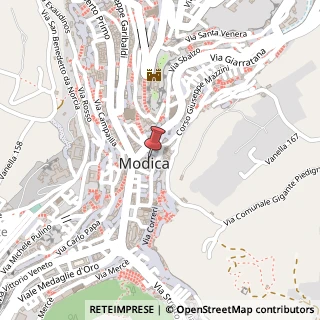 Mappa Via San Domenico, 11, 97015 Modica, Ragusa (Sicilia)