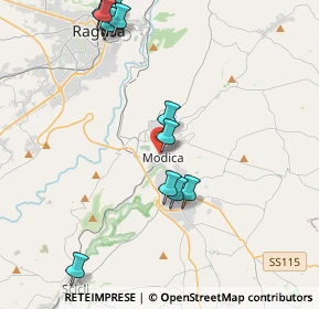 Mappa Via Rosso, 97015 Modica RG, Italia (5.60143)