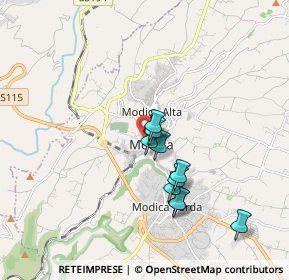Mappa Via Rosso, 97015 Modica RG, Italia (1.53818)