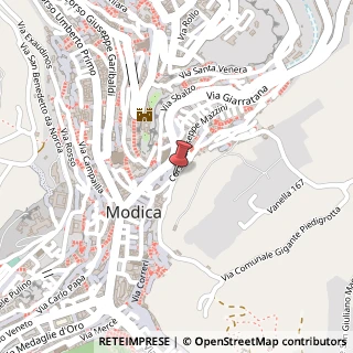 Mappa Via Sant'Andrea, 8 BIS, 97015 Modica, Ragusa (Sicilia)