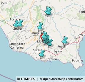 Mappa Vico Papanno, 97015 Modica RG, Italia (12.29583)